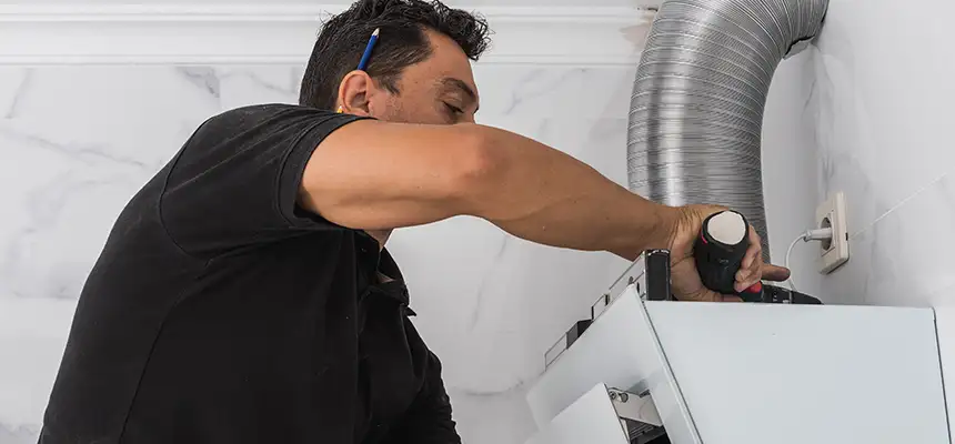 Precision In-wall Dryer Vent Cleaning & Rerouting Corrections in Artesia, CA